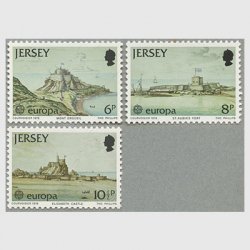 ジャージー 1978年ヨーロッパ切手3種