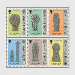 マン島 1978年ヨーロッパ切手6種