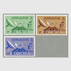 ジブラルタル 1979年ヨーロッパ切手3種