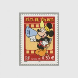 フランス 2004年切手の日・ミッキーマウス