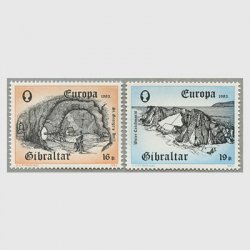 ジブラルタル 1983年ヨーロッパ切手2種