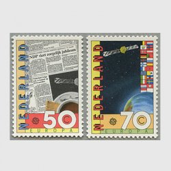 オランダ 1983年ヨーロッパ切手2種