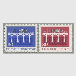 西ドイツ 1984年ヨーロッパ切手2種