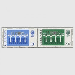 ガーンジー 1984年ヨーロッパ切手2種