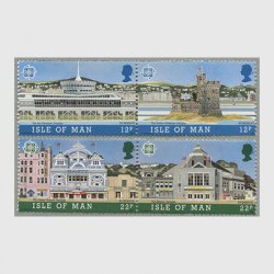 マン島 1987年ヨーロッパ切手4種