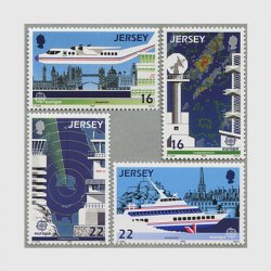 ジャージー 1988年ヨーロッパ切手4種
