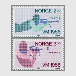 ノルウェー 1986年バイアスロン世界大会2種
