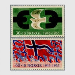 ノルウェー 1965年ドイツからの解放2種