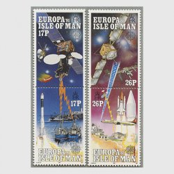 マン島 1991年ヨーロッパ切手4種