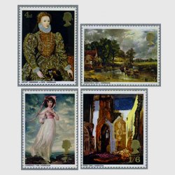 イギリス 1968年イギリスの絵画４種