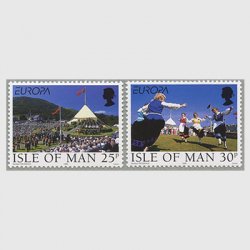 マン島 1998年ヨーロッパ切手2種