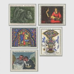 フランス 1966年美術切手