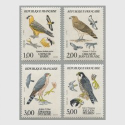 フランス 1984年猛禽類4種