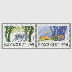 デンマーク 2007年ヨーロッパ切手2種