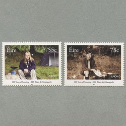 アイルランド 2007年ヨーロッパ切手2種 