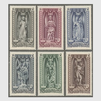 オーストリア 1969年ウィーン司教監督区500年6種※ - 日本切手・外国切手の販売・趣味の切手専門店マルメイト