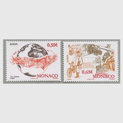モナコ 2008年ヨーロッパ切手2種