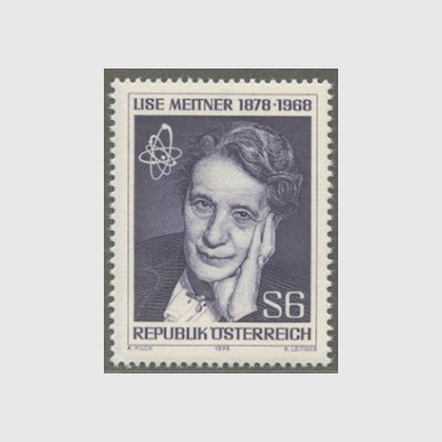 オーストリア 1978年マイトナー生誕100年 - 日本切手・外国切手の販売