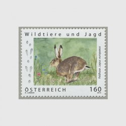 オーストリア 2015年野生動物と狩り・ブラウンノウサギ
