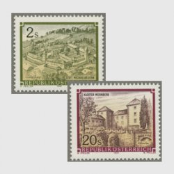 オーストリア 1991年普通切手・修道院シリーズ