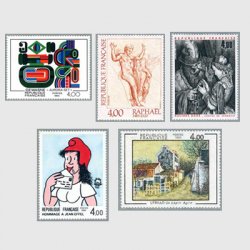 フランス 1983年美術切手