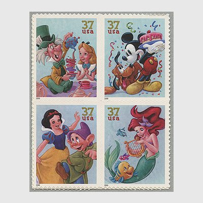 アメリカ 05年ディズニー キャラクター 白雪姫etc 日本切手 外国切手の販売 趣味の切手専門店マルメイト