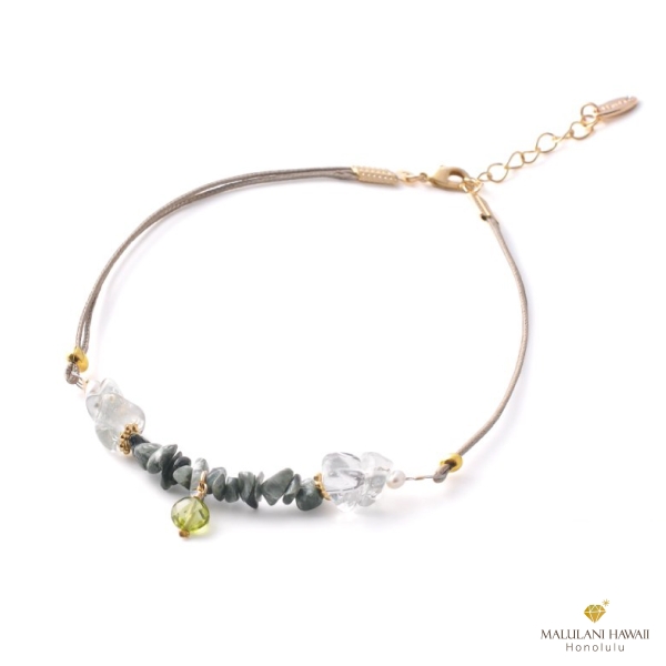 「Ankle Tiara～Healing～」高品質パワーストーンブレスレット