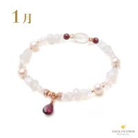 <img class='new_mark_img1' src='https://img.shop-pro.jp/img/new/icons14.gif' style='border:none;display:inline;margin:0px;padding:0px;width:auto;' />Precious Birth Jewelry 〜1月誕生石ブレスレット〜