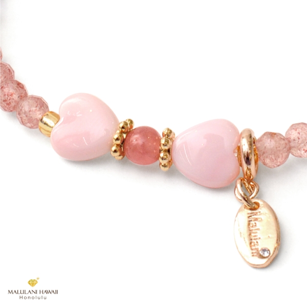 高品質 ローズクォーツアンク♡♡No.1963 高品質 ローズクォーツアンク