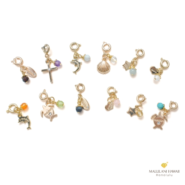誕生石チャーム 5月- ハワイ発のパワーストーンブランド
