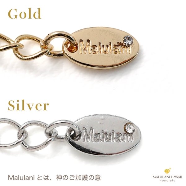 誕生石アンクレット Gold＆Silver 6月