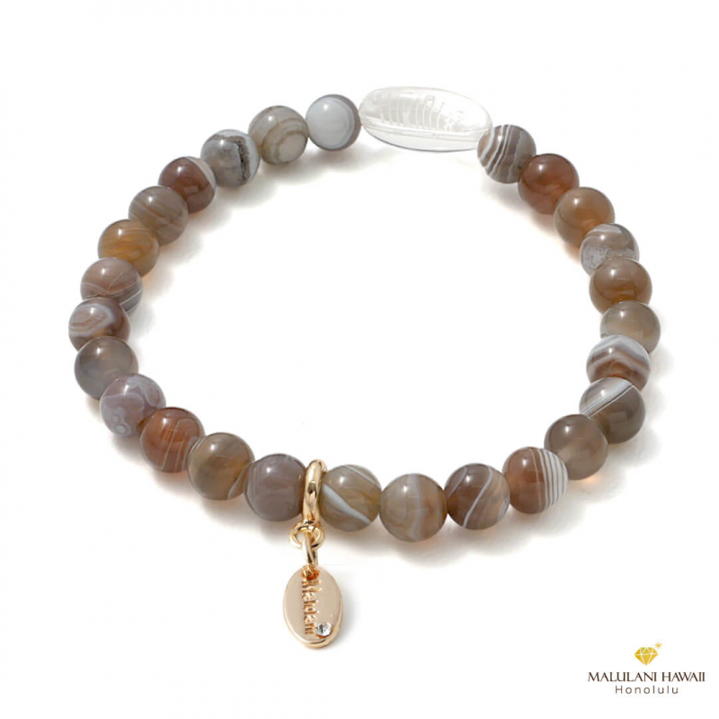 数珠ブレスレット】ラブラドライト