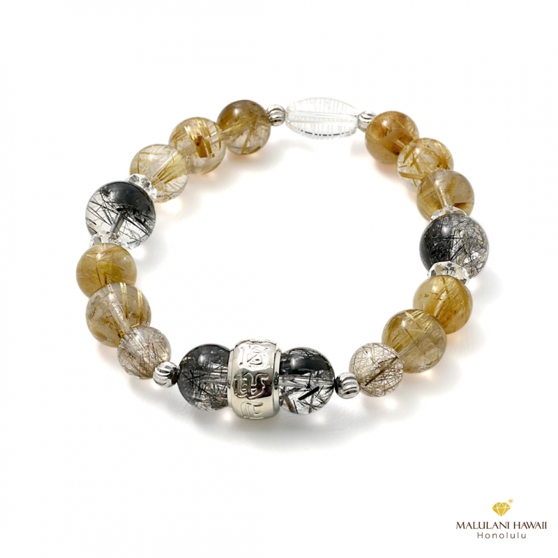 Rutile Majesty - ハワイ発のパワーストーンブランド MALULANI Rutile Majesty - ハワイ発のパワーストーンブランド MALULANI