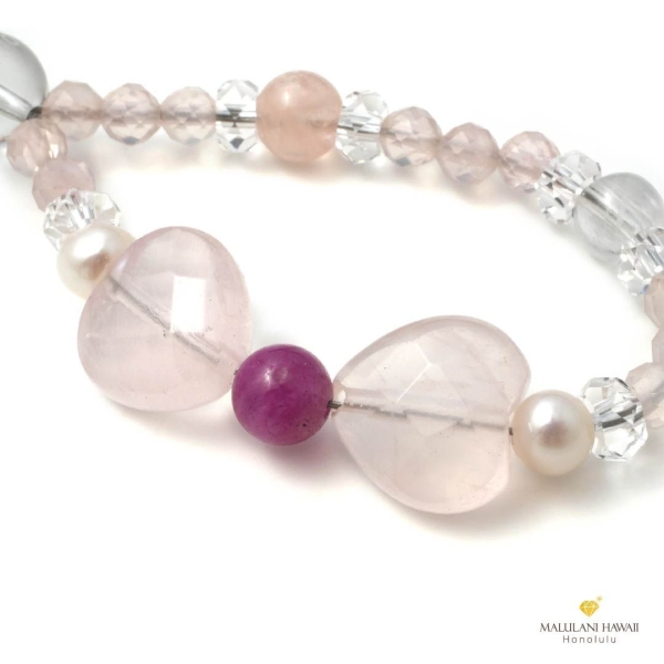 ハローキティストラップ 魅力アップ - パワーストーンのMalulani