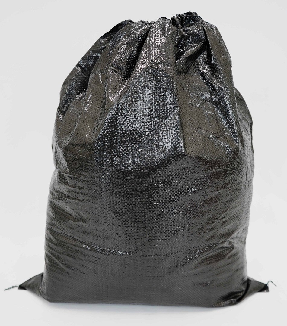 土のう袋 UV 黒 48×62cm 1セット（200枚入） 耐候性約５年 土嚢袋 厚手 