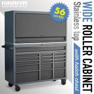 <img class='new_mark_img1' src='https://img.shop-pro.jp/img/new/icons14.gif' style='border:none;display:inline;margin:0px;padding:0px;width:auto;' />�磻�ɥ����顼����ӥͥå� �ϥå��������� 56����� ���ƥ�쥹ŷ�� ���å� �إӡ��ǥ塼�ƥ��� H1797��W1512��D548mm KIKAIYA