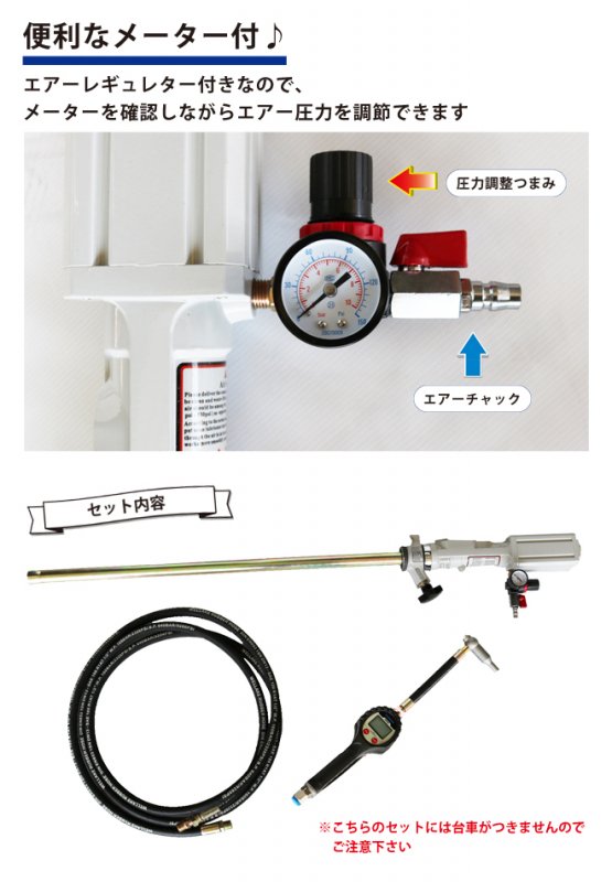 ドラム缶用 オイルポンプ オイル流量計 オイルガン (台車なし) 6ヶ月