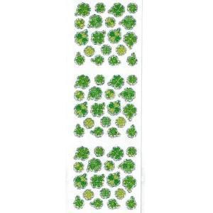 ホロチャームシール クローバー - シール・ステッカー専門店 シール