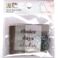 choice days sticker　ペールグレー