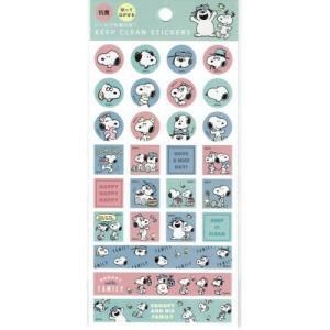 Keep Clean Stickers スヌーピー ファミリー Keep Clean Stickers スヌーピー ファミリー