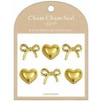 Cham Cham Plus sealGOLD RIBBON&GOLD HEARTȯͽ