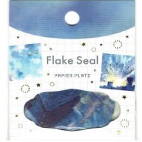 Designer's Flake seal　四角い空
