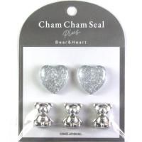 Cham Cham Plus seal��BEAR&HEART
<img class='new_mark_img2' src='https://img.shop-pro.jp/img/new/icons12.gif' style='border:none;display:inline;margin:0px;padding:0px;width:auto;' />