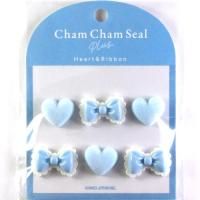 Cham Cham Plus seal��HEART��RIBBON<img class='new_mark_img2' src='https://img.shop-pro.jp/img/new/icons12.gif' style='border:none;display:inline;margin:0px;padding:0px;width:auto;' />