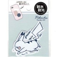 ミニデココラージュシール　Pikachu NUMBER025　ｆｌｏｗｅｒ