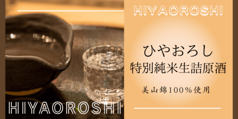【季節限定商品】ひやおろし 特別純米生詰原酒
