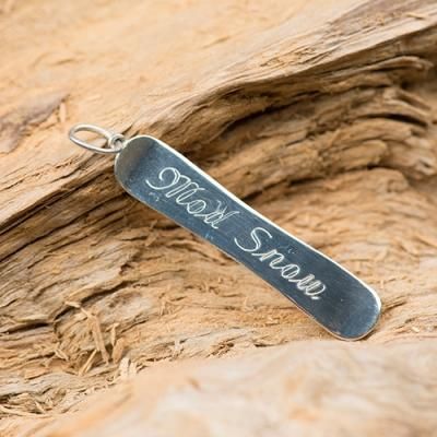 Silver Surf Topサーフネックレス&トップ - ハワイアン・セレクト