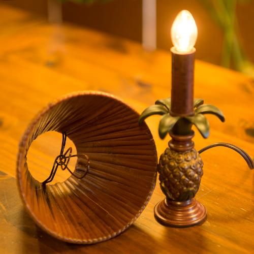 送料込み ハワイアンライト パイナップル アメリカ直輸入 パイナップル ランプ ライト ハワイアン雑貨