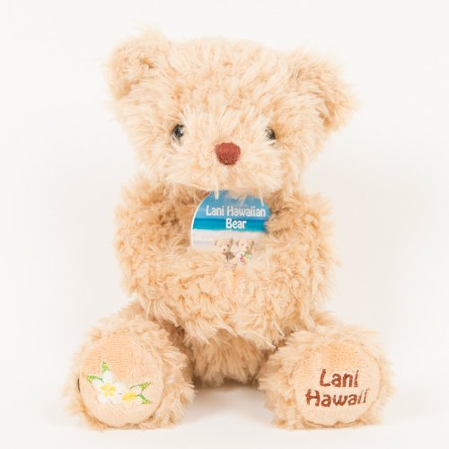 Lani Hawaii Bear】ラニベアー・ぬいぐるみMサイズ - ハワイアン雑貨