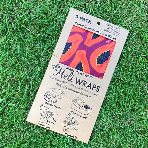 ハワイ カウアイ発 Meli WRAPS〔 メリラップ 〕 ミツロウラップ